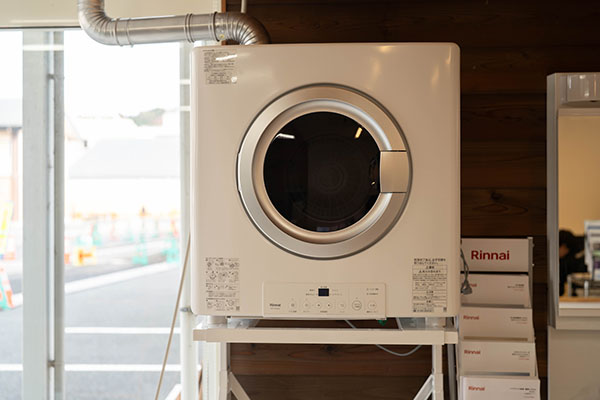 店内で乾太くんをお試しいただけます